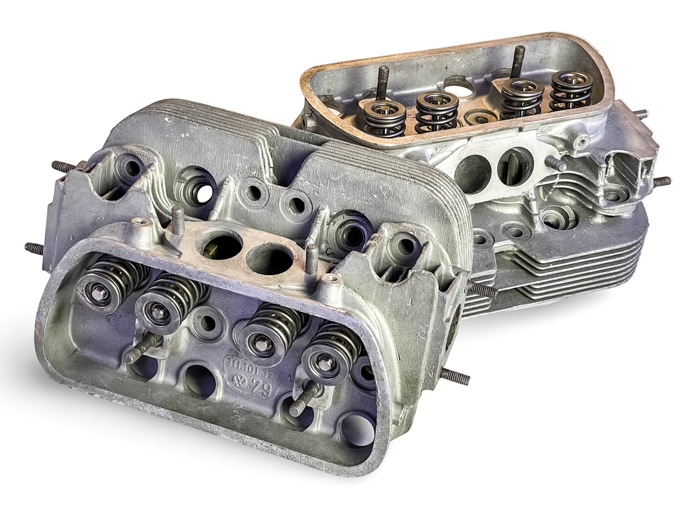 REBUILT OEM  DUAL PORT CYLINDER HEADS - SOLD AS PAIR